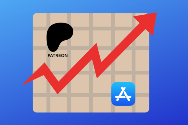 Patreon and Apple App Store icon