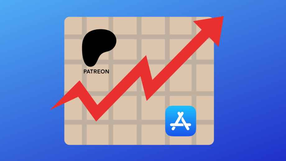 Patreon and Apple App Store icon